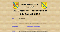 Desktop Screenshot of moorlauf.wetzstopp.de